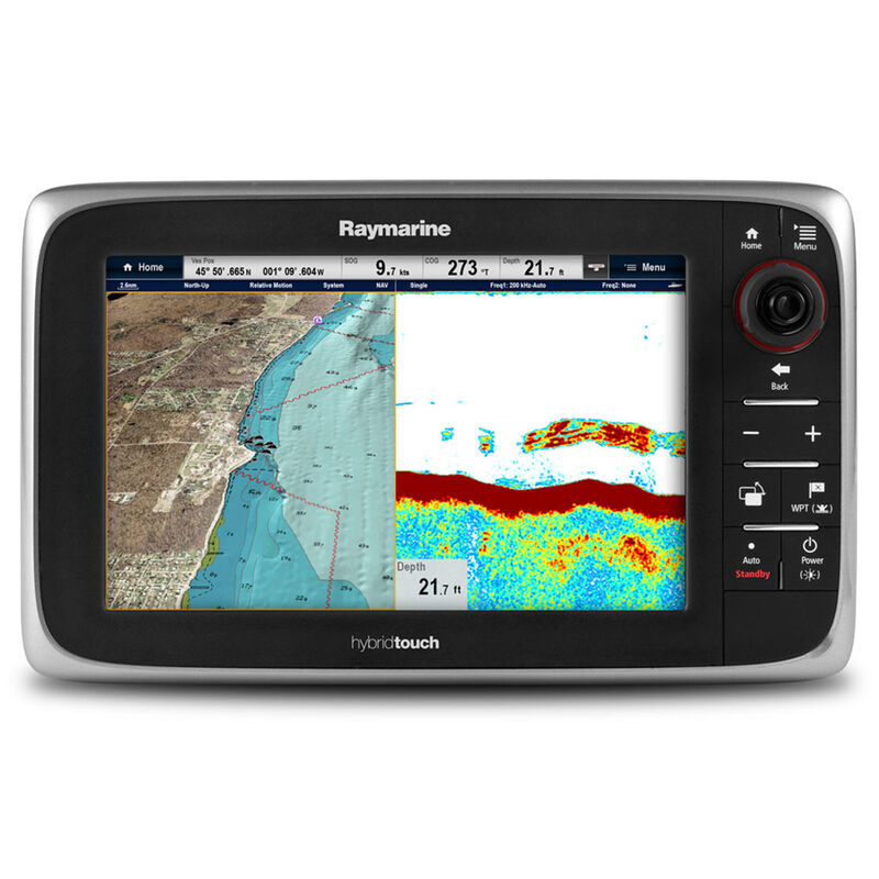 Raymarine e97 9" Chartplotter/Fishfinder With NOAA Vector Charts image number 1