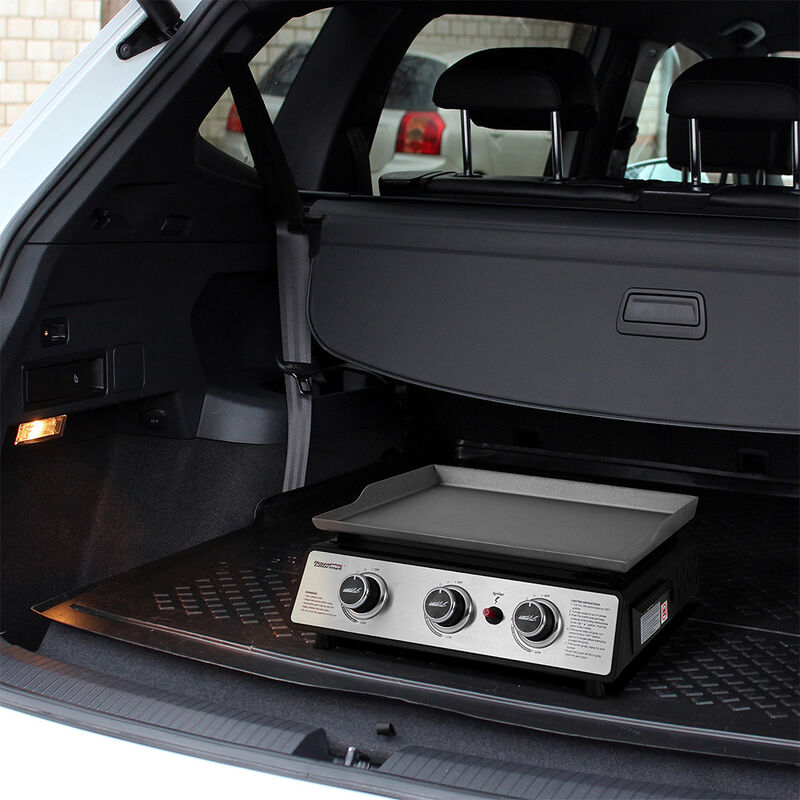 Royal Gourmet 24" Portable Gas Griddle w/ Hose & Cover image number 17