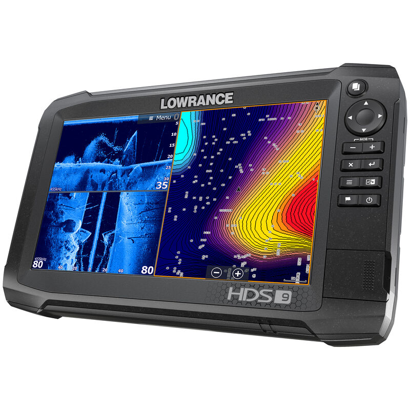 Lowrance HDS-9 Carbon Fishfinder Chartplotter w/StructureScan 3D Transducer image number 5