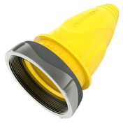 Furrion 30A Male Plug Cover with Ring (Yellow)