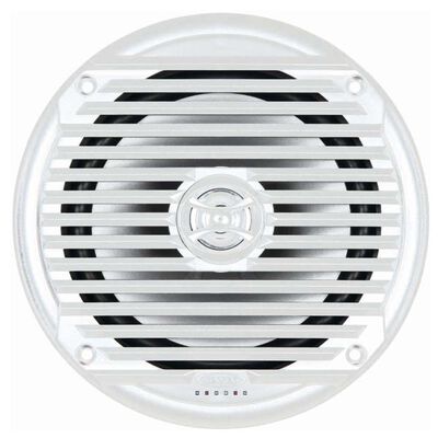 6.5” Coaxial Waterproof Marine Speakers, White