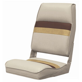 Toonmate Deluxe Pontoon High-Back Folding Boat Seat