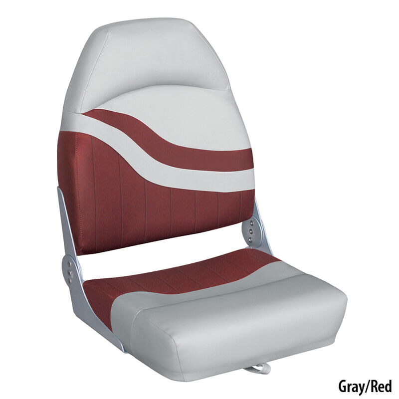 Wise Weekender Series Fish 'N Ski Boat High-Back Fold-Down Seat image number 13