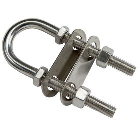 Whitecap Stainless Steel Bow Eye, 1" Eye, 3/8" Stock