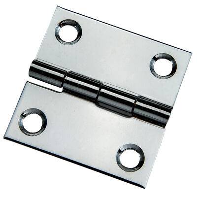 Whitecap Stamped Stainless Steel Butt Hinge, 2" x 2"