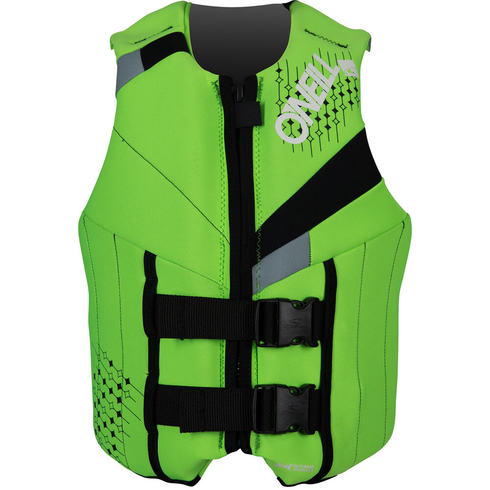 O'Neill Teen Reactor Life Jacket Green Overton's