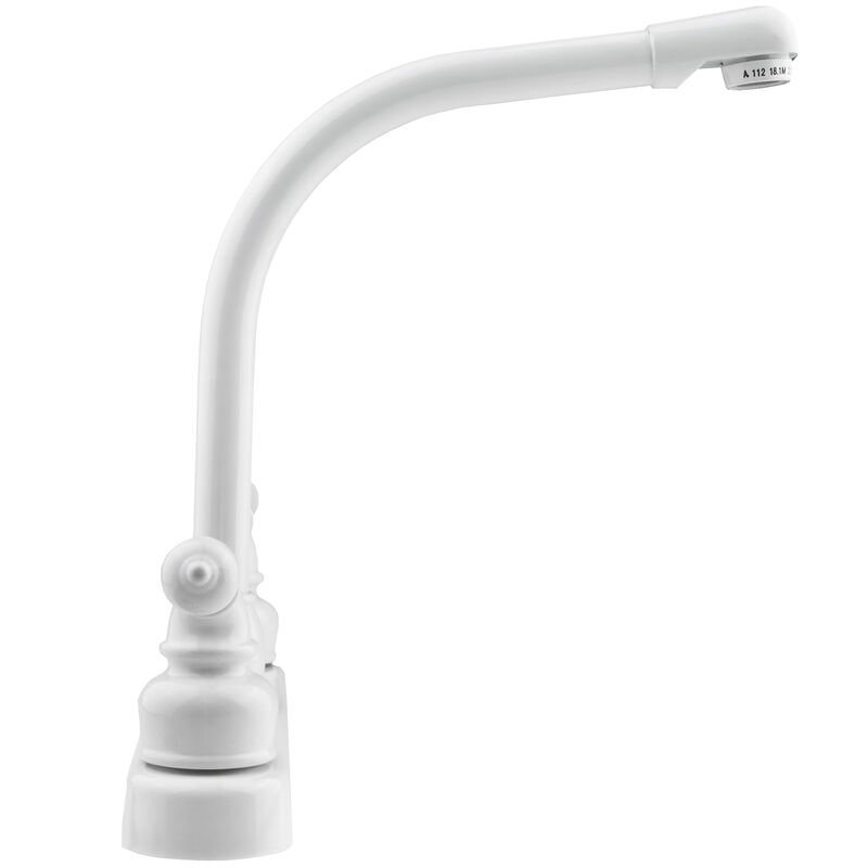  Dura Faucet Classical Hi-Rise RV Kitchen Faucet, White image number 4