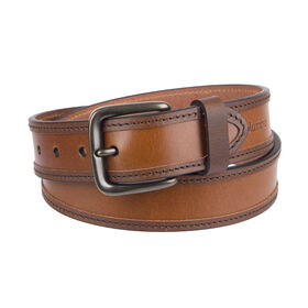 Columbia Men's Leather Logo Belt