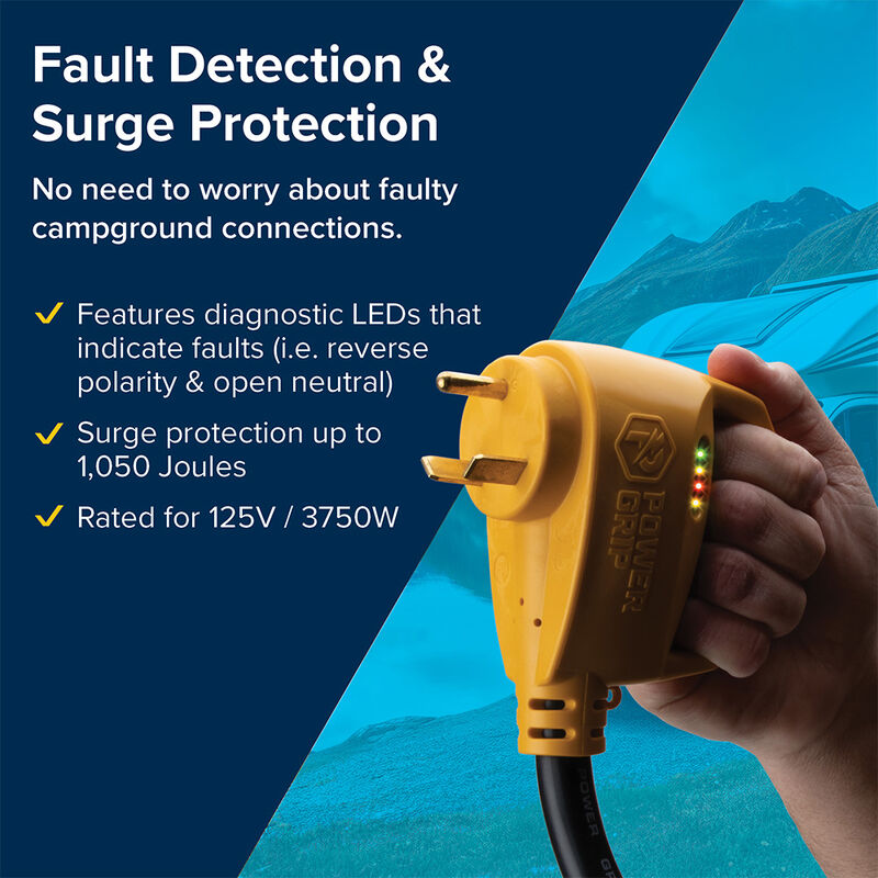 Camco 55460 Power Grip RV 18" 30A Circuit Analyzer Dogbone image number 4