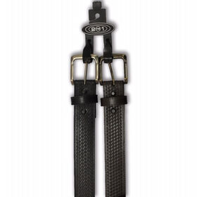American Endurance Men's Basket-weave Design Belts, 2-Pack