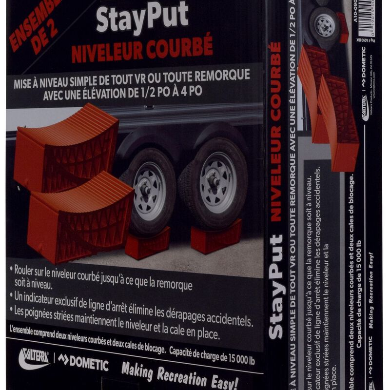 VALTERRA StayPut Curved Leveler, 2 Pack, Boxed image number 4