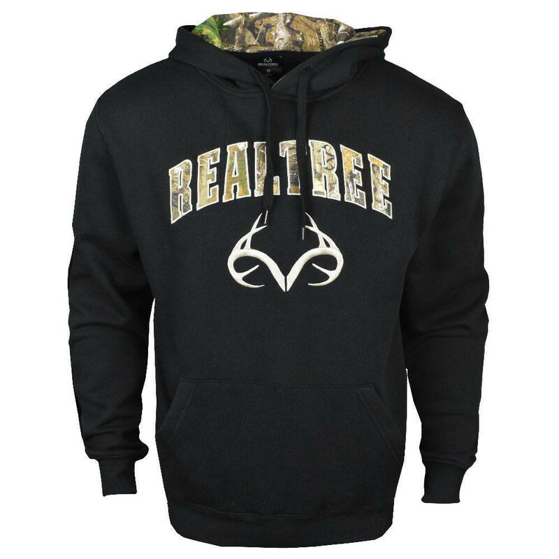 Realtree Men’s Camo Logo Pullover Hoodie image number 2