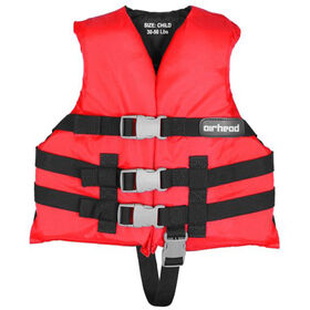 Airhead General Purpose Child Life Vest - Red
