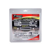 Trimax Universal Keyed-Alike Receiver Coupler Lock Set, 1/2" - 5/8" x 2-3/4" Receiver and 7/8" - 3-1/2" Span Coupler