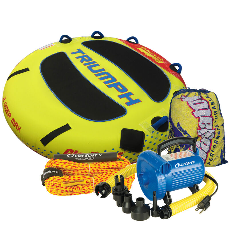 Gladiator Triumph 2-Person Towable Tube Package image number 1