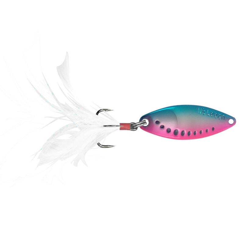 Clam Panfish Leech Flutter Spoon image number 12