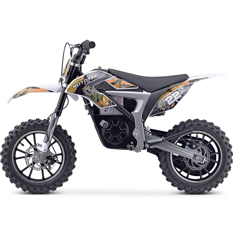 MotoTec 36V 500W Demon Lithium Electric Dirt Bike image number 11
