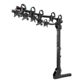CURT 18065 Premium Hitch-Mounted 5 Bike Rack, 2 inch Shank