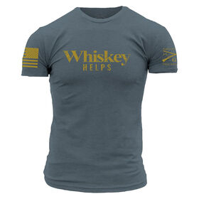 Grunt Style Men's Whiskey Helps Short-Sleeve Tee