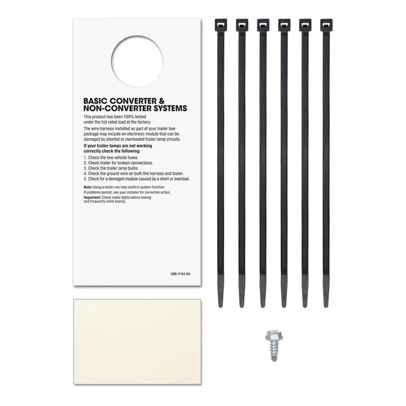 CURT 56172 Custom Wiring Harness, 4-Way Flat, Select Ford Explorer image number 6