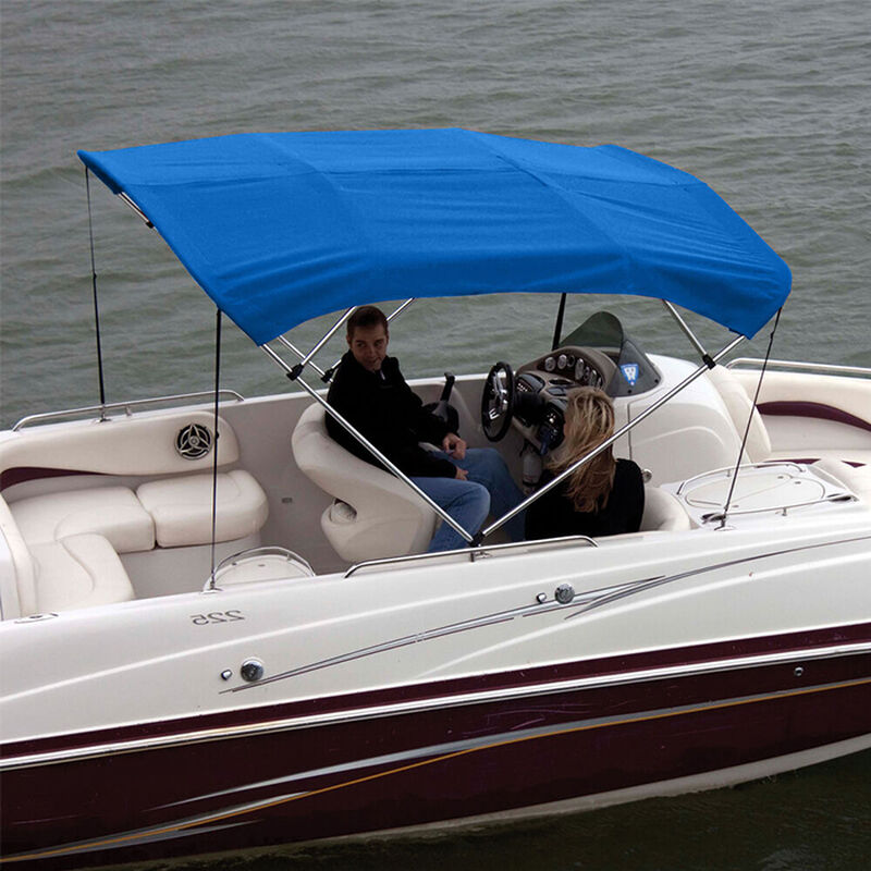 Shademate Polyester 4-Bow Bimini Top Fabric, 8'L x 54"H, 61"-66" Wide FABRIC ONLY image number 2