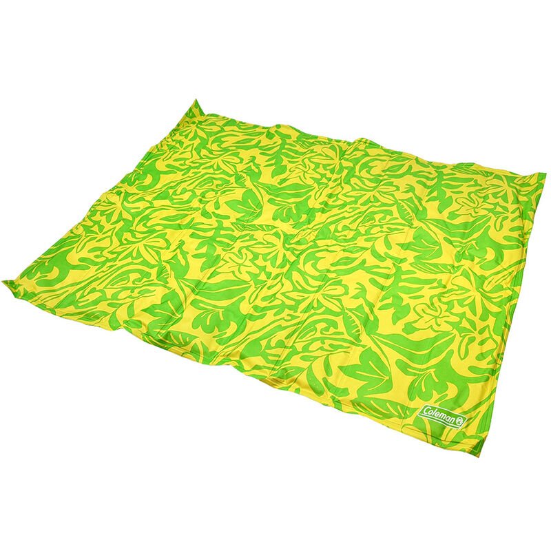 Coleman Unique Petz Medium Reversible Cooling Mat, Green Botanical image number 1