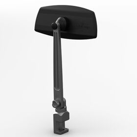 PTM Watersports PCX-20 Pro Rail-Mount Pontoon Mirror System, Midnight Black