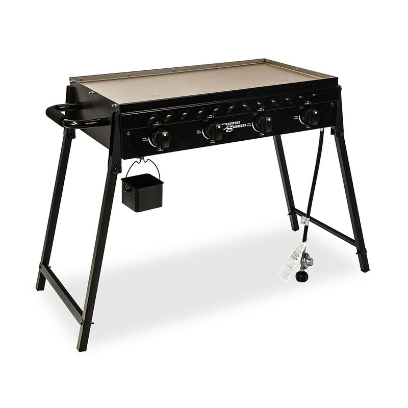 Country Smokers Highland Portable 4-Burner Griddle image number 2