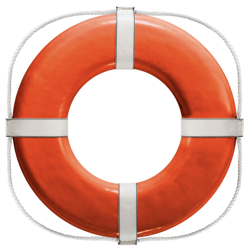 Life Ring USCG Approved, White (24") image number 3
