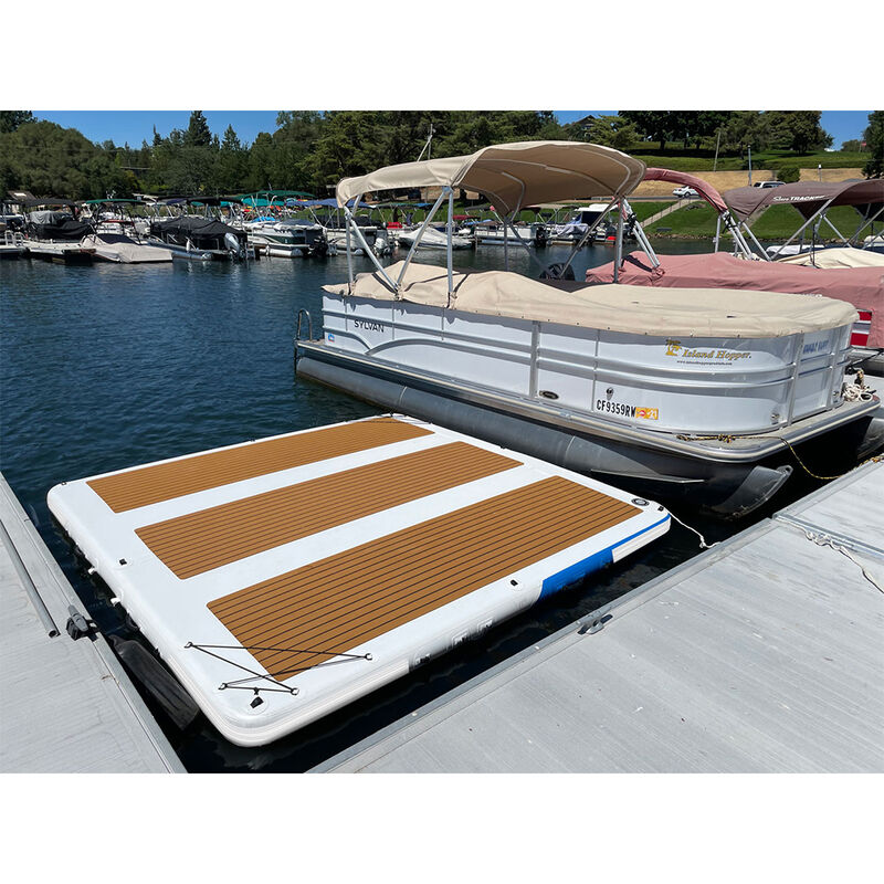 Island Hopper Inflatable Mega Yacht Dock, 10' x 10' image number 5