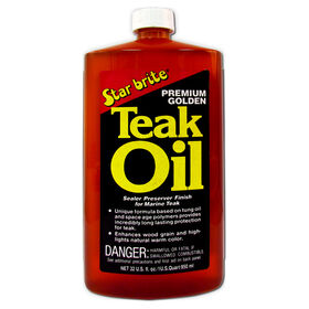 Star Brite Premium Golden Teak Oil, Quart