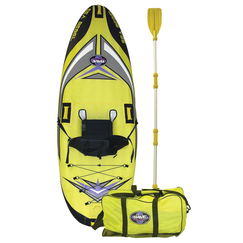 RAVE Sea Rebel Inflatable Kayak image number 1