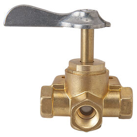 Sierra Three-Way FNPT Valve With Detent Sierra Part #18-1655