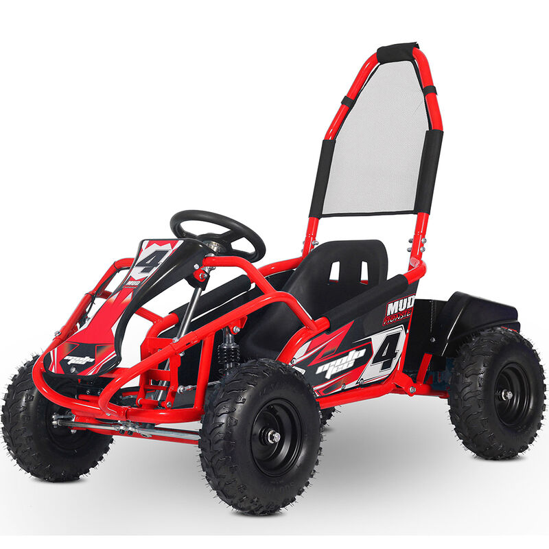 MotoTec Mud Monster 48V 1000W Kid's Electric Go Kart image number 9