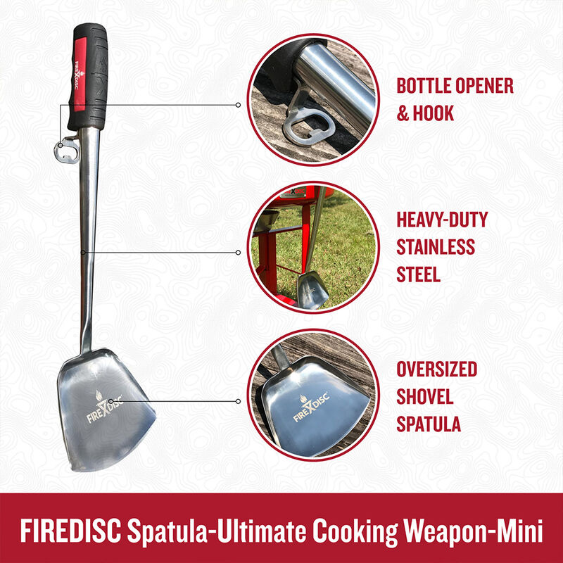 FIREDISC Spatula Ultimate Cooking Weapon 16 inch Mini image number 6