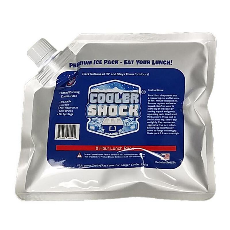 Cooler Shock Reusable Ice Packs, Small, 6.5” x 7.5”  image number 1
