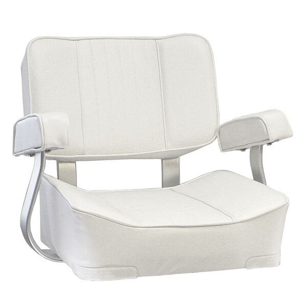 Springfield Deluxe Captain S Chair White Overton S
