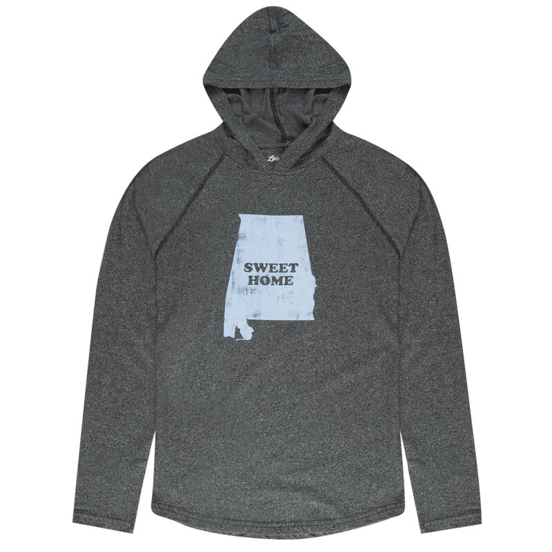 Local Yokel Men&rsquo;s Alabama Long-Sleeve Hooded Tee image number 1
