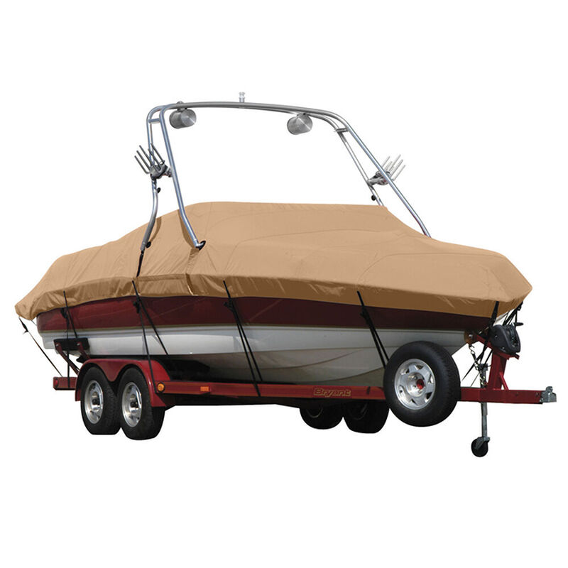 Exact Fit Sunbrella Boat Cover For Cobalt 200 Bowrider With Tower Covers Extended Platform image number 14