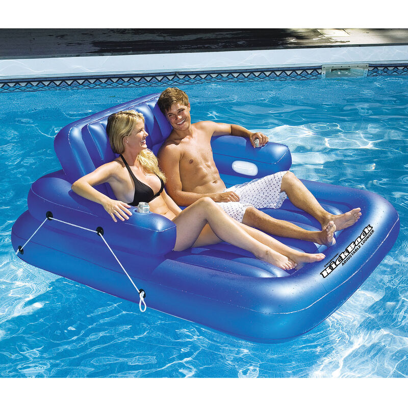 Swimline KickBack Double Adjustable Lounger image number 1