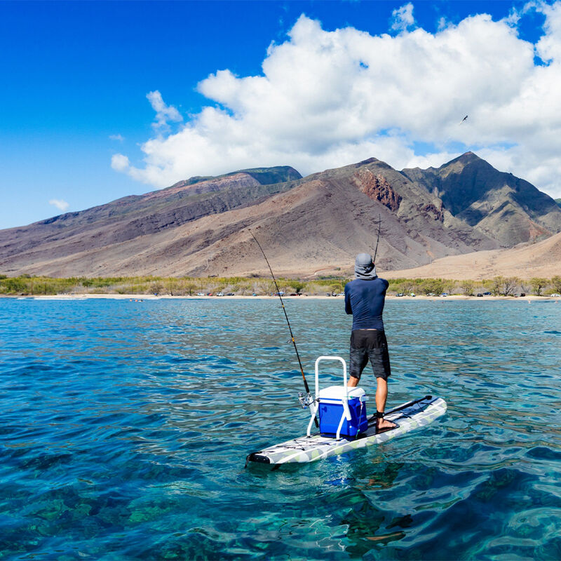 California Board Company 10' Marlin Fishing Stand-Up Paddleboard Package With Paddle And Leash image number 8
