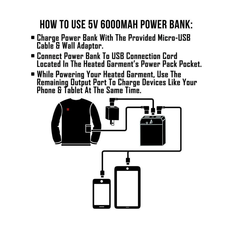 Temp360 Men's 5V Battery Heated Vest image number 7