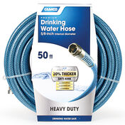 5/8&quot; X 50' Drinking Water Hose, Blue