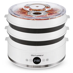 Elite Gourmet EFD523 5-Tray Digital Food Dehydrator