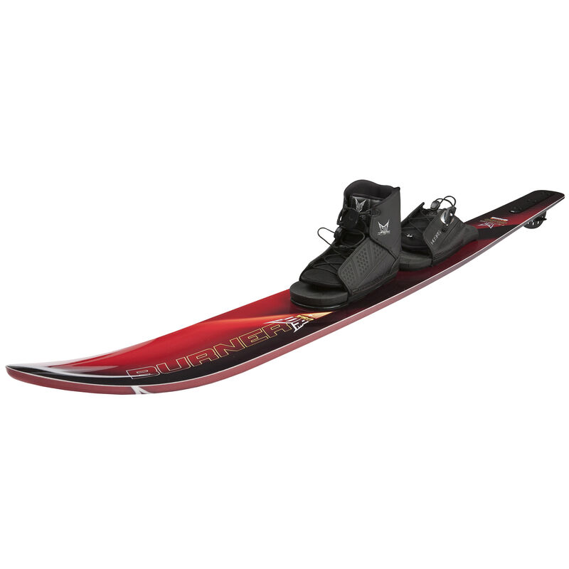 HO Burner Slalom Waterski With Free-Max Binding And Rear Toe Plate image number 1