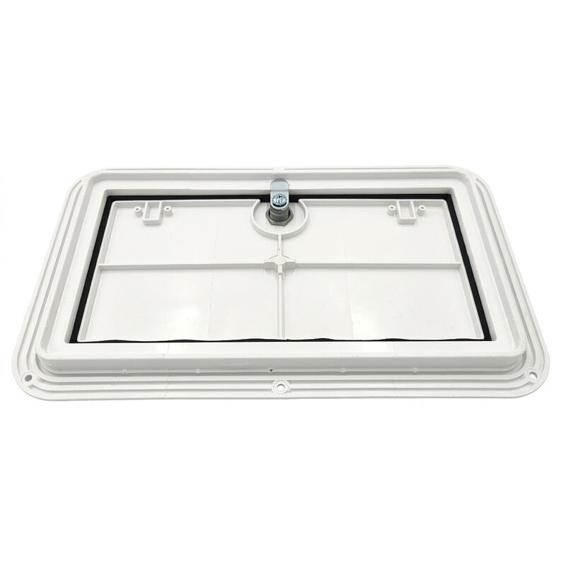 DPI Marine 9 in x 15 in Vertical Series Hatch in Polar White image number 4