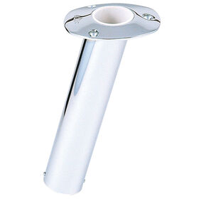 Lee's Stainless Flush Mount Rod Holder, Medium, 0&deg;