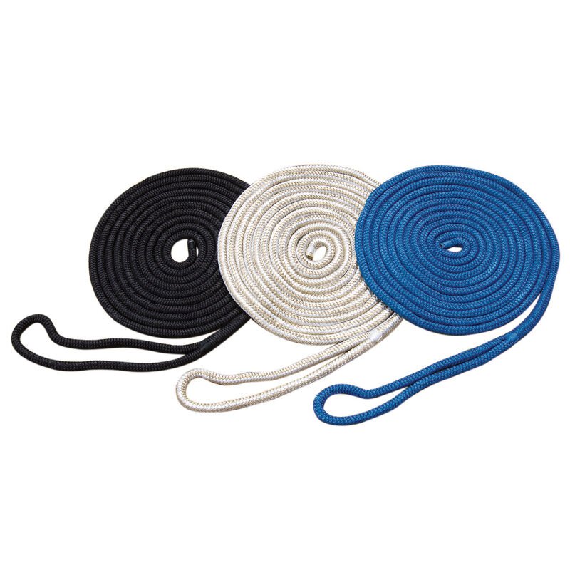 Dockmate Premium Double Braid Nylon Dock Line, 1/2" x 20' image number 1
