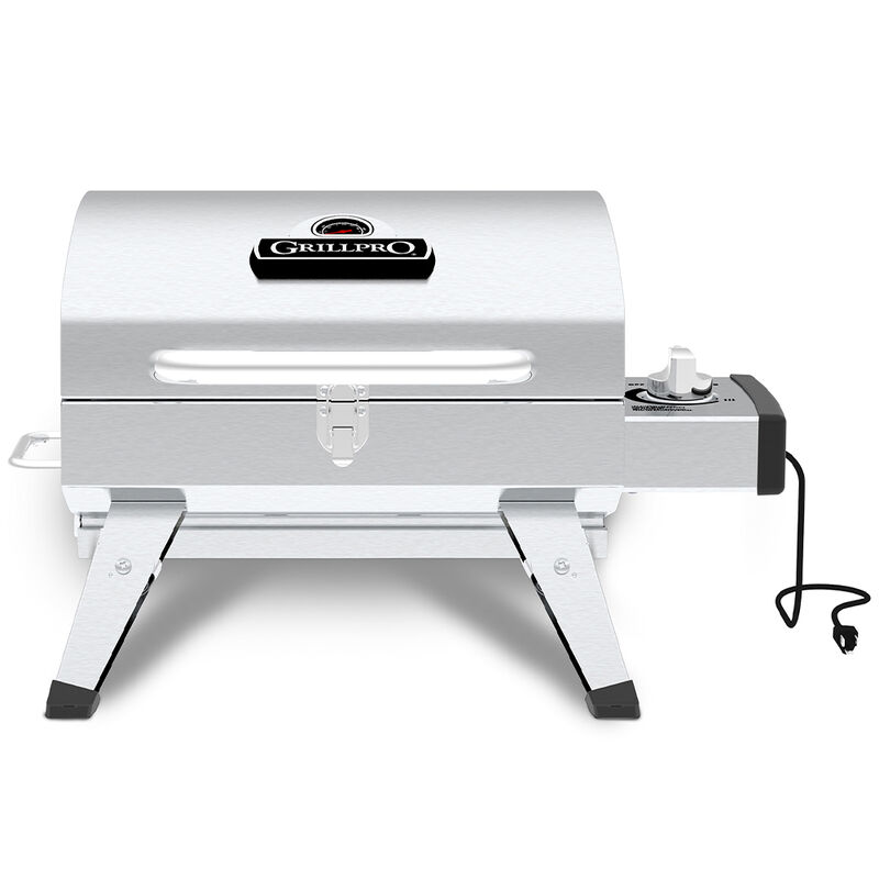 GrillPro Stainless Steel Tabletop Electric Grill image number 1