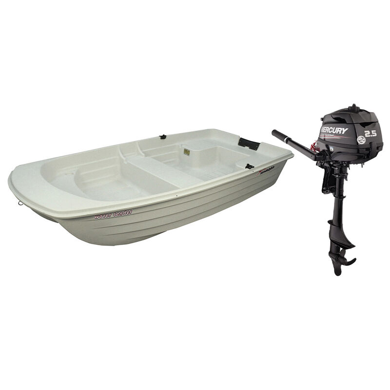 Sun Dolphin Water Tender Dinghy with Mercury 2.5 HP Outboard